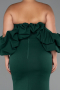 Robe De Soirée Grande Taille Longue Émeraude ABU4990