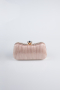 Sac de Soirée Luxe Coupe Au Laser Rose SH855