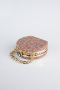 Sac de Soirée Luxe Pierreux Or-Rose séchée SH854
