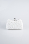 Sac De Soirée Luxe Blanc SH828