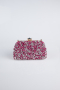 Sac de Soirée Luxe Satin Fushia SH849