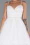 Robe de Soirée Longue Blanc ABU5279