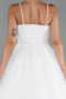 Robe de Soirée Longue Blanc ABU5279