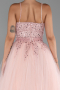 Robe de Soirée Longue Poudre ABU5279