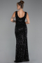 Robe de Soirée Longue Noir ABU5281