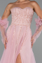 Robe de Soirée Longue Poudre ABU5291