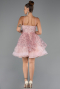 Tenue de Soirée Courte Poudre ABK2435