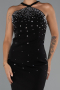 Robe de Cérémonie Courte Noir ABK2444