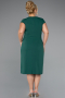 Robe De Invitation Grande Taille Midi Vert ABK2530