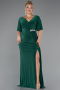 Robe de Soirée Grande Taille Longue Émeraude ABU5287