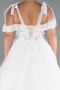Robe de Mariée Grande Taillev Longue Blanc ABG052