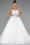 Robes de Mariage Longue Blanc ABG159