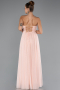 Robe De Soirée Longue Poudre ABU4596