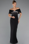 Robe de Soirée Longue Noir ABU5352