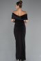 Robe de Soirée Longue Noir ABU5352