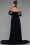 Robe de Soirée Longue Noir ABU5355