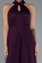 Robe De Soirée Longue Violet ABU3252