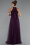 Robe De Soirée Longue Violet ABU3252