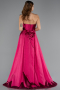 Robe de Soirée Longue Prune ABU4579