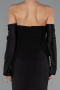 Robe Queue de Poisson Longue Noir ABU5421