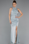 Robe de Soirée Longue Menthe ABU5426