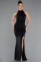 Robe de Soirée Longue Noir ABU5426
