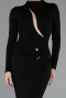 Robe de Soirée Longue Noir ABU5430