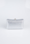 Sac de Soirée Luxe Pierreux Argent MN9730