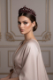 Accessoire de Cheveux Rouge Bordeaux UK983