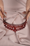 Accessoire de Cheveux Rouge UK983