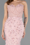 Robe De Fiançailles Grande Taille Longue Poudre ABU5467