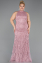 Robe De Soirée Grande Taille Perlé Longue Poudre ABU5063