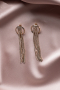 Boucle D'Oreille Rose UK554