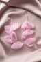 Boucle D'Oreille Rose UK575