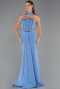 Robe de Soirée Longue Indigo ABU5476
