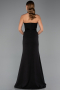 Robe de Soirée Longue Noir ABU5476