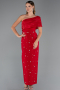 Robe de Cérémonie Midi Rouge ABK2337