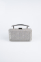 Sac de Soirée Luxe A motifs Platine SH857