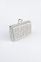 Sac de Soirée Luxe A motifs Platine SH858