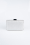 Sac de Soirée Luxe A motifs Argent SH859