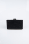 Sac de Soirée Luxe A motifs Noir SH859