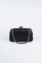 Sac de Soirée Luxe Coupe Au Laser Noir SH860