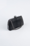 Sac de Soirée Luxe Coupe Au Laser Noir SH860