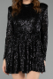 Tenue de Soirée Courte Noir ABK2480