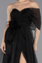 Robe de Soirée Longue Noir ABU5528