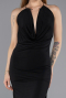 Robe De Soirée Midi Noir ABK2495