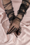 Gants de Mariage Noir SD6021