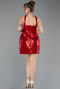 Robe De Soirée Mini Rouge ABK2201