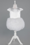 Robe de Soirée Enfants Courte Blanc ABK2502