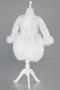 Robe de Soirée Enfants Courte Blanc ABK2503